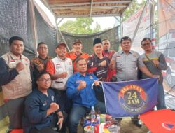 DPR RI Riyono Tinjau Posko Relawan 24 Jam