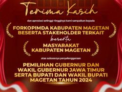 Pilkada 2024 Sukses, KPU Magetan Apresiasi Seluruh Stakeholder