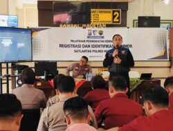 Satlantas Polres Magetan Tingkatkan Penguasaan Regident Personel