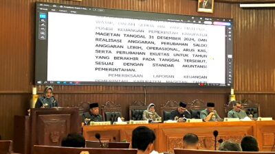 DPRD Magetan Gelar Paripurna Bahas LPJ APBD 2024