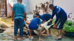 Rutan Magetan Sembelih 10 Kambing Qurban, Daging Dibagikan dan Dimasak Bersama WBP
