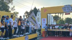 Fun Run Ribuan Warga Magetan Warnai Hari Bhayangkara ke-79