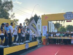 Fun Run Ribuan Warga Magetan Warnai Hari Bhayangkara ke-79