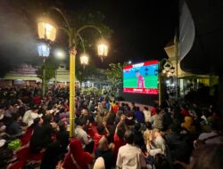 Dukung Timnas, Diskominfo Magetan Suguhkan Nobar Plus Wawasan Daerah