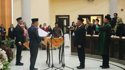 Dari Satpam ke Parlemen, Rudiyanto Resmi Gantikan Suwarno di DPRD Magetan