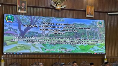 DPRD-Pemkab Kompak Sepakati Arah Pembangunan Magetan, Lima Skala Prioritas Masuk RPJMD 2025-2029
