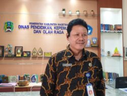 Siswi SMPN 2 Maospati di Ajang D’Academy, Kepala Dikpora Magetan : Masyarakat Magetan Ayo Dukung Safana