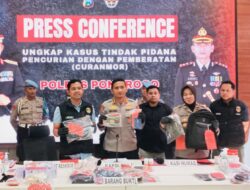 Curi Motor di Tambakbayan, Residivis Asal Sumsel Dibekuk Polres Ponorogo