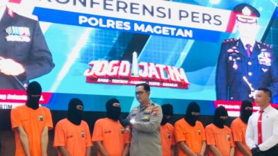 Dua Pekan Operasi Tumpas Semeru, Polres Magetan Tangkap 11 Tersangka Narkoba