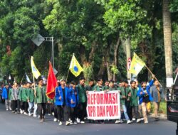 Aksi Damai Mahasiswa di DPRD Magetan, Soroti Isu Nasional dan 100 Hari Kerja Bupati