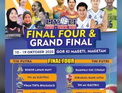 Event Voli Bergengsi Livoli Divisi Utama 2025 Siap Digelar di GOR Ki Mageti Magetan
