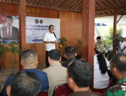 Penyerahan Sertifikat Tanah di Gunung Kidul, Berikut Pesan Sri Sultan Hamengkubuwono X