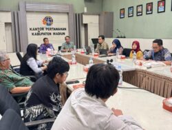BPN Kabupaten Madiun Ikuti Monitoring dan Evaluasi Kemajuan Pekerjaan Pembuatan Peta Zona Nilai Tanah Tahun 2025