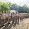 BPN Kabupaten Madiun Laksanakan Apel Pagi, Bahas Persiapan Kunjungan Ombudsman RI dan Penyelesaian PTSL 2025