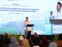 Sarasehan HANTARU, Menteri Nusron : Empat Visi Presiden Prabowo Bertumpu pada Pemanfaatan Tanah dan Tata Ruang yang Berkeadilan