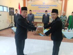 Tekankan Loyalitas Dan Sinergi Untuk Kemajuan Desa Perangkat Desa Ngadisanan Resmi Dilantik