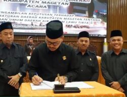DPRD Magetan Mengesahkan Raperda Perumda Air Minum Lawu Tirta, Segera Diajukan ke Gubernur Jawa Timur