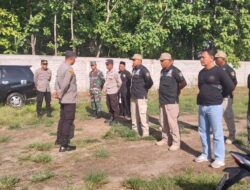 Pengamanan Tes Kenaikan Siswa PSHT di Sukorejo Dipimpin Kapolsek