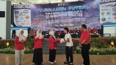 Bupati Cup Futsal ke-9 Semarakkan HUT ke-34 SMK Yosonegoro Magetan