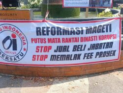 Mutasi Jabatan di Pemkab Magetan, Ormas Oi Nyatakan Sikap Tolak Jual Beli Jabatan