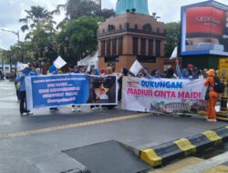 Gelombang Simpati Mengalir, Warga Madiun Lakukan Aksi Kain Putih untuk Maidi