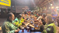 Sahur Bersama Ojol, Polres Blitar Kota Pererat Silaturahmi