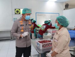 Kapolres Magetan Tinjau SPPG Polres Poncol, Tekankan Standar Operasional dan Food Safety