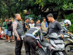 Polisi Tertibkan Balap Liar di Mojokerto, Puluhan Remaja dan Motor R2 Diamankan