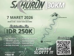 Tantang Diri di Ajang Sahurrun 30K Magetan–Sarangan