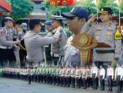 Polres Ponorogo Laksanakan Apel Pasukan Operasi Keselamatan Semeru 2026