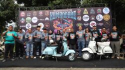 Magetan Scooter Kumandang 2026, Kapolres Ajak Komunitas Vespa Tertib di Jalan