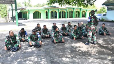 Latihan Perorangan Dasar Intelijen Tahun 2026 Digelar Kodim 0802/Ponorogo