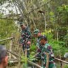 Dandim Ponorogo Ikut Tinjau Lokasi Rencana Pembangunan Jembatan Perintis Garuda Bersama Danrem 081/Dsj