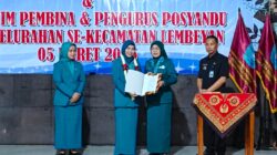 Lis Purnawati Sinung Resmi Dilantik sebagai Ketua TP PKK Lembeyan