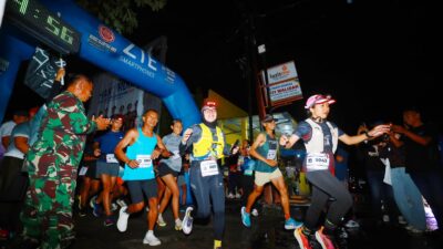 Diguyur Hujan, SahurRun Barat Ultra 6K dan 30K Tuntas hingga Sahur