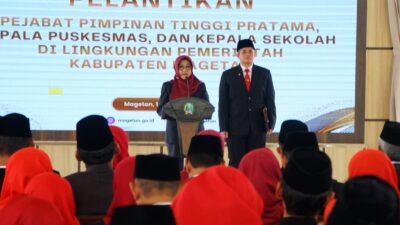 Pemkab Magetan Resmi Melantik 18 Pejabat
