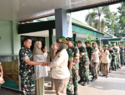 Dandim Ponorogo Pimpin Apel Sekaligus Halal Bihalal Lebaran