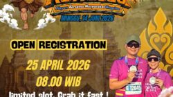 Rayakan HUT Bhayangkara ke-80, Polres Magetan Adakan Lomba Lari