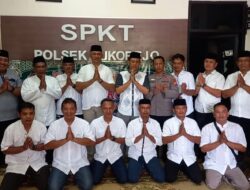 Jalin Silaturahmi, Polsek Sukorejo Adakan Halal Bihalal