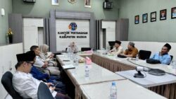 Jalin Kebersamaan, Kepala Kantor Pertanahan Kabupaten Madiun Bertemu Pengurus Ponpes se-Kabupaten