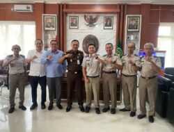 Kepala BPN Magetan Baru Lakukan Kunjungan ke Kejaksaan Negeri Magetan