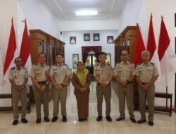 Perkenalan Resmi, Kepala Kantor Pertanahan Kabupaten Magetan Bersilaturahmi dengan Bupati Magetan