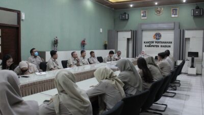 Coffee Morning Kantor Pertanahan Kabupaten Madiun Bahas Percepatan Penyelesaian Program Strategis