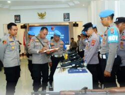 Ratusan Senjata Api Organik di Polres Ponorogo Diperiksa Polda Jatim
