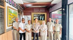 Kunjungan Kepala Kantor Pertanahan Kabupaten Madiun ke Polres Madiun Perkuat Kolaborasi