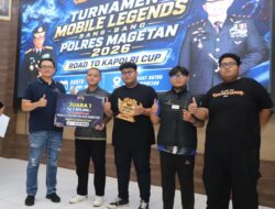 Persaingan Sengit Warnai Turnamen Mobile Legends Kapolres Cup Magetan