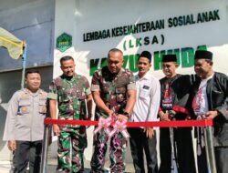 Danrem 081/DSJ Tinjau dan Resmikan Gedung Baru Panti Asuhan Kanzul Huda Slahung