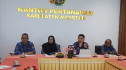 Rapat Monitoring dan Evaluasi PTSL Tahun 2026, Kantor Pertanahan Kabupaten Magetan Perkuat Capaian Program Strategis Nasional