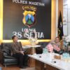 Perkuat Sinergitas Antarinstansi, Kantor Pertanahan Jalin Silaturahmi dengan Polres Magetan