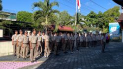 Apel Pagi Rutin, Perkuat Disiplin dan Semangat Kerja Pegawai Kantor Pertanahan Kabupaten Magetan